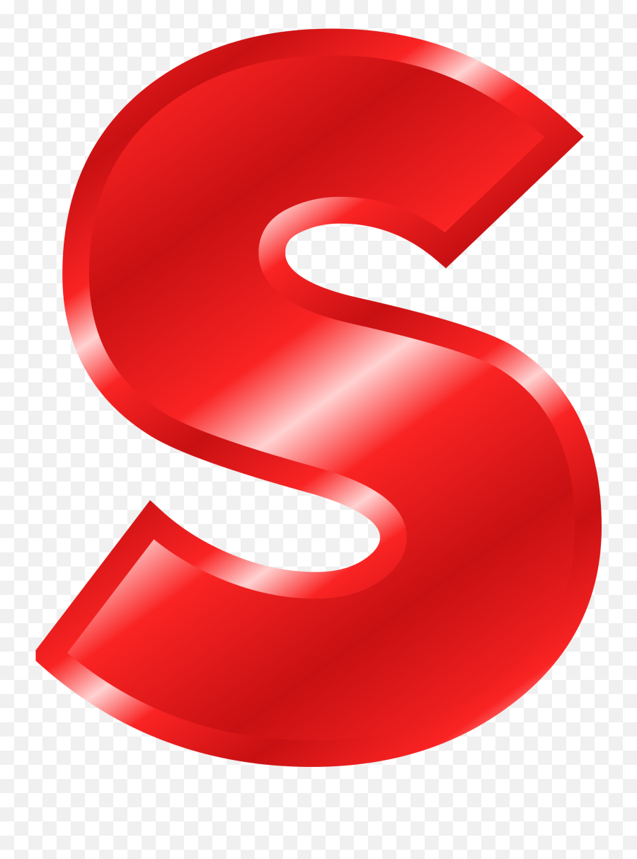 Big Red S Logo - Letter Ss Clipart Emoji,S Logo