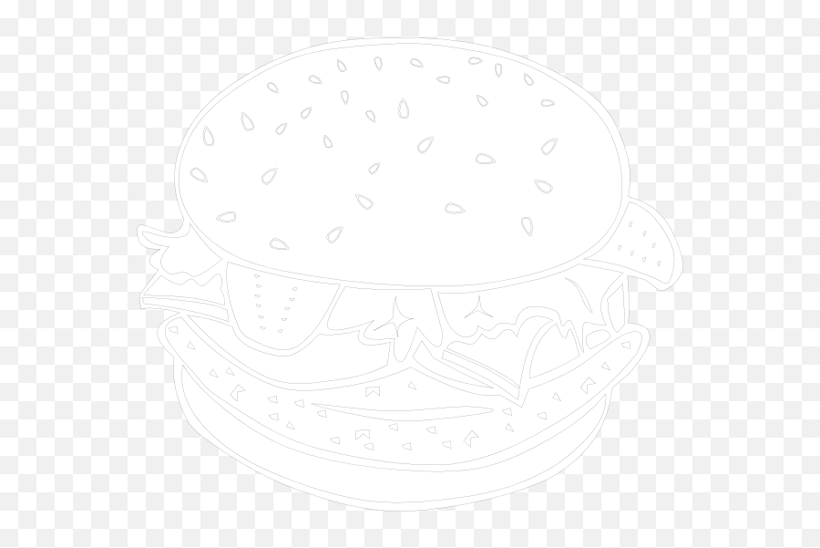 Download Burger With Crown Clipart - Illustration Png Image Vector White Burger Png Emoji,Burger Clipart