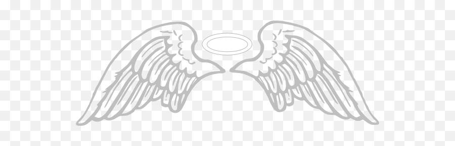 Angel Wings Svg Free Transparent Png - Wings Svg Emoji,Wing Clipart