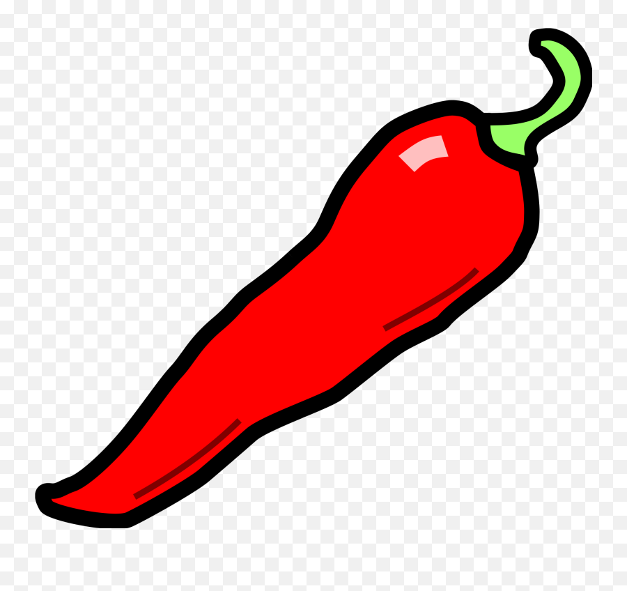 Chili Red - Clip Art Chilli Pepper Emoji,Chili Clipart