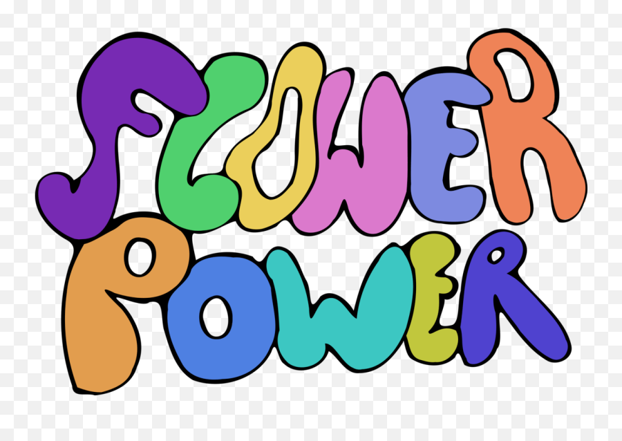 Png Files Clipart - Transparent Flower Power Png Emoji,Power Clipart
