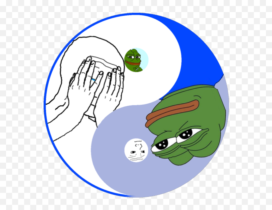 The Tao Of Pepe - Pepe The Frog And Feels Guy Transparent Pepe Frog And Feels Guy Emoji,Christopher Columbus Clipart