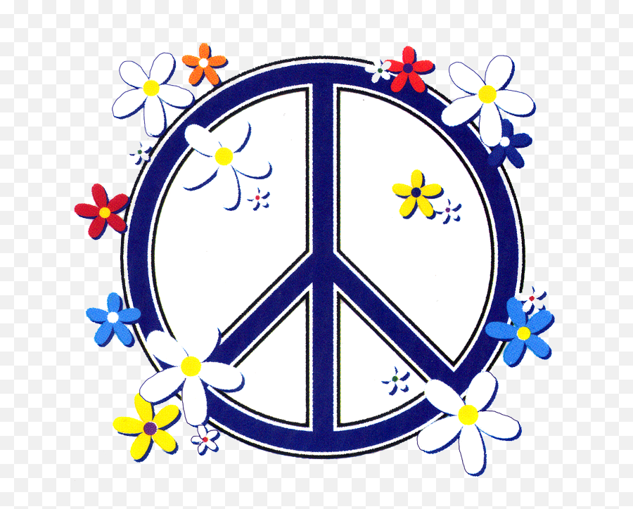 Peace Sign Window Stickers Peace Resource Project - Blueprint For Peace Emoji,Hippie Clipart