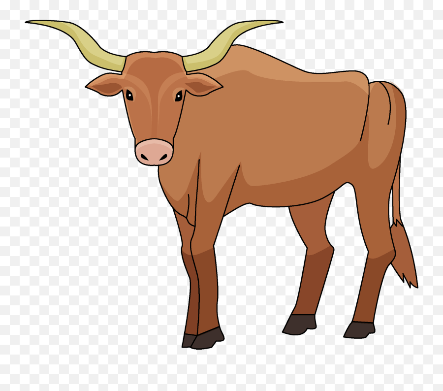 Ox Clipart - Clipart Images Of Ox Emoji,Ox Clipart
