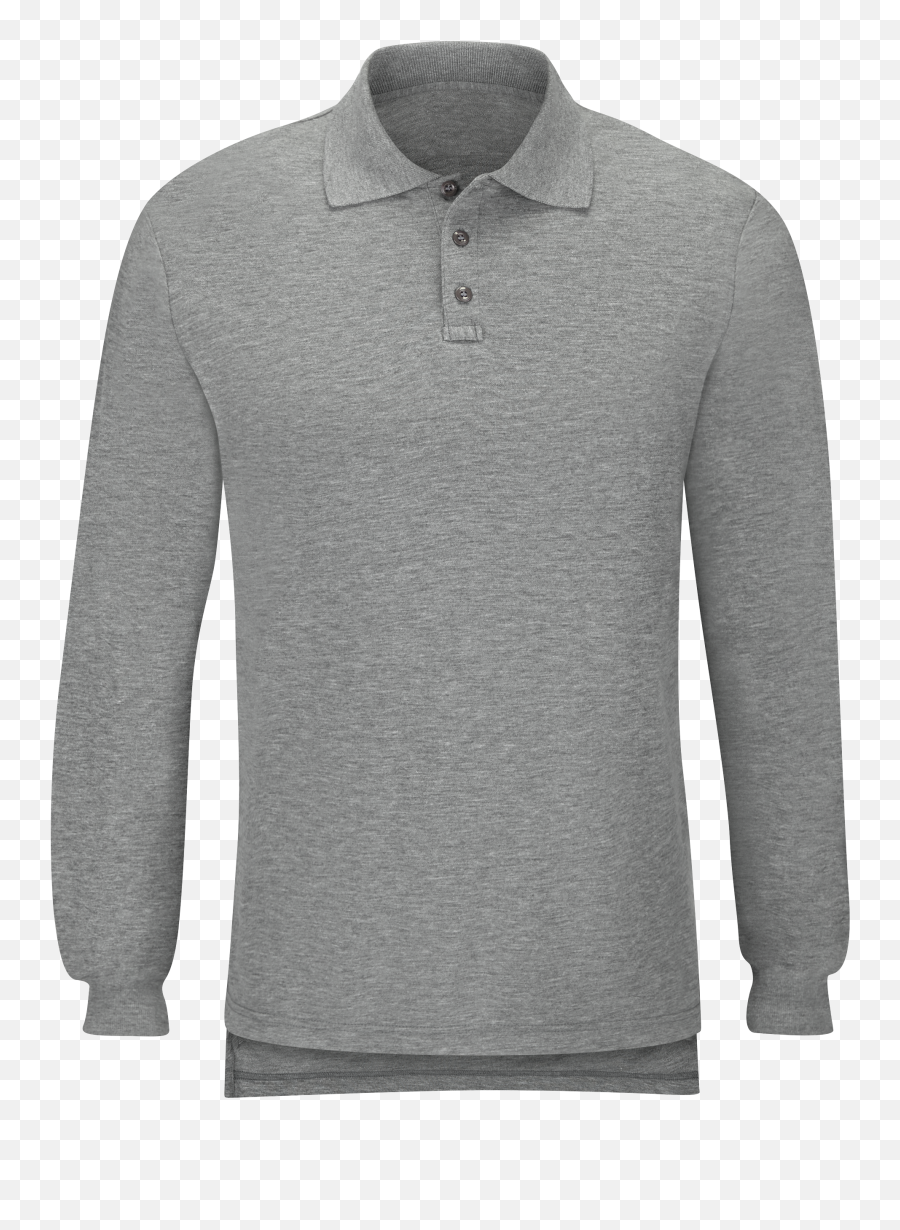 Mens Long Sleeve Station Wear Polo - Sleeve Polo Shirt Long Png Emoji,Polo Shirts With Big Logo