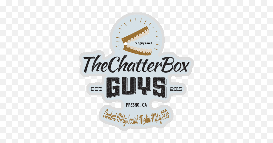 Graphic Design Thechatterbox Guys - Deposito Dental Emoji,Tcb Logo
