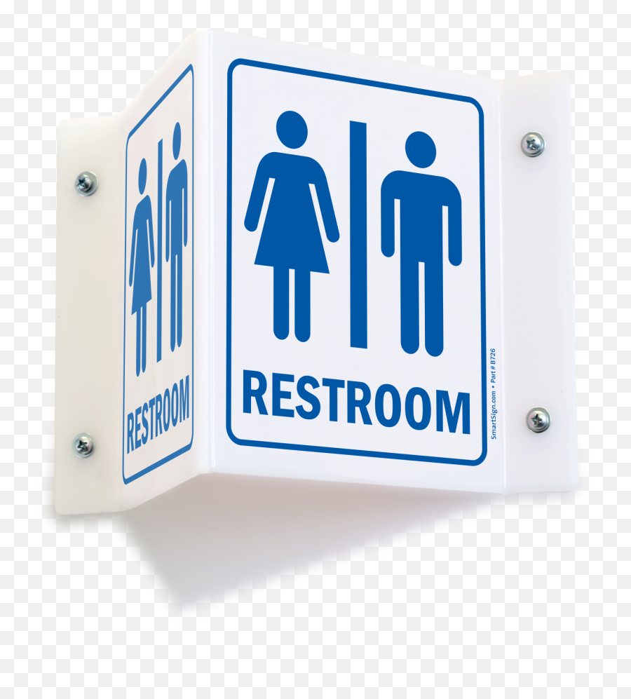 S - Restroom Sign Emoji,Bathroom Sign Png