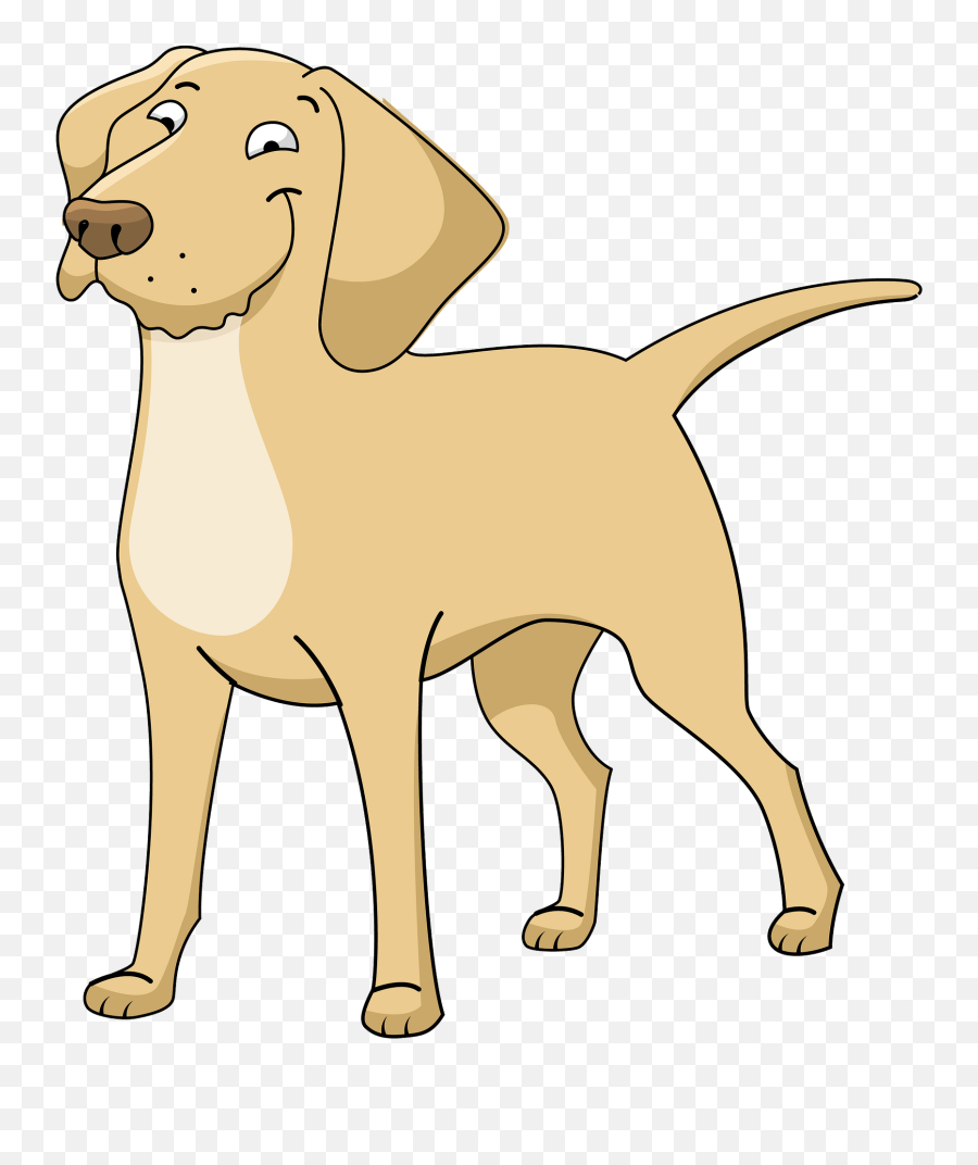Labrador Retriever Clipart Dibujos Animados Descargar - Animal Figure Emoji,Labrador Clipart