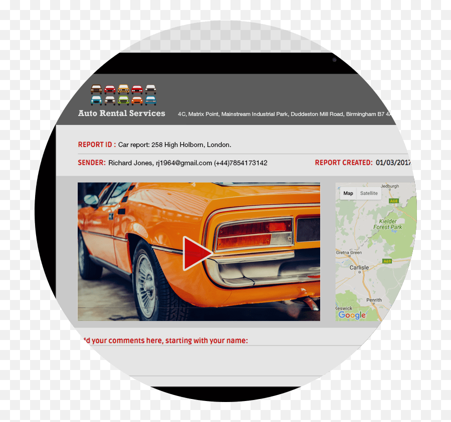 Automotive Reportcam Video Reporting App - Automotive Paint Emoji,Automotive Company Logo