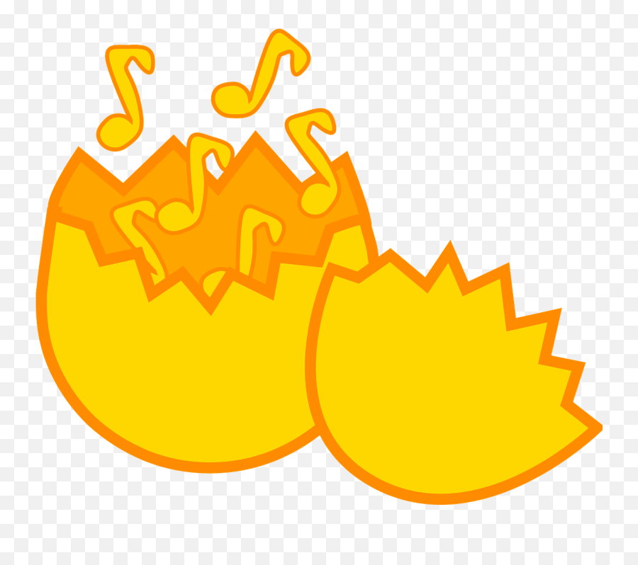 Egg Hatch Music Open Tunes Png Picpng - Baby Chick Pumpkin Clipart Emoji,Hatch Png