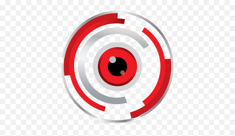 Eye Focus Logo Design Template - Free Technology Logo Maker Shooting Target Emoji,Focus Logo