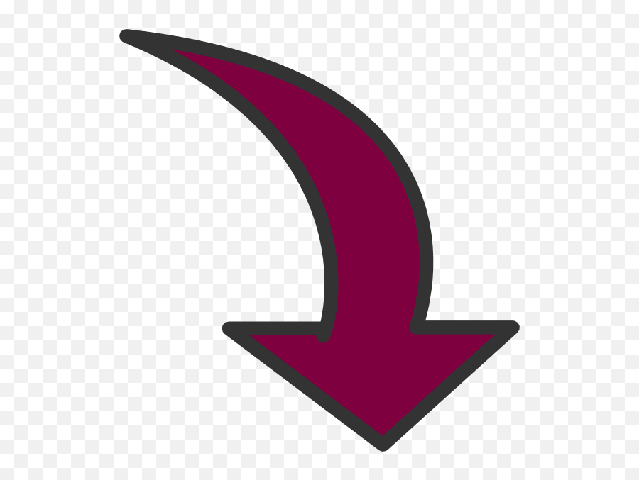 Clipart Road Arrow - Clip Art Transparent Background Arrows Emoji,Curved Arrow Transparent Background