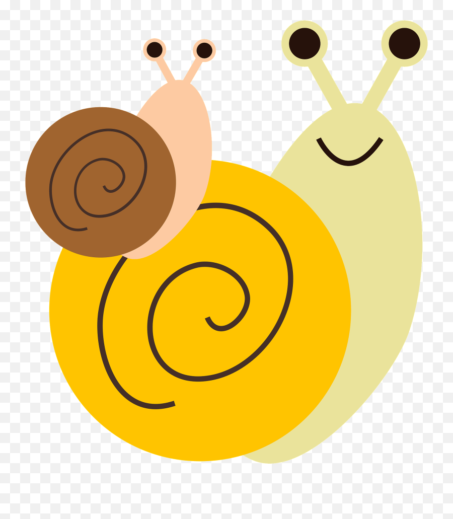 Snails Clipart - Snail Emoji,Snail Clipart