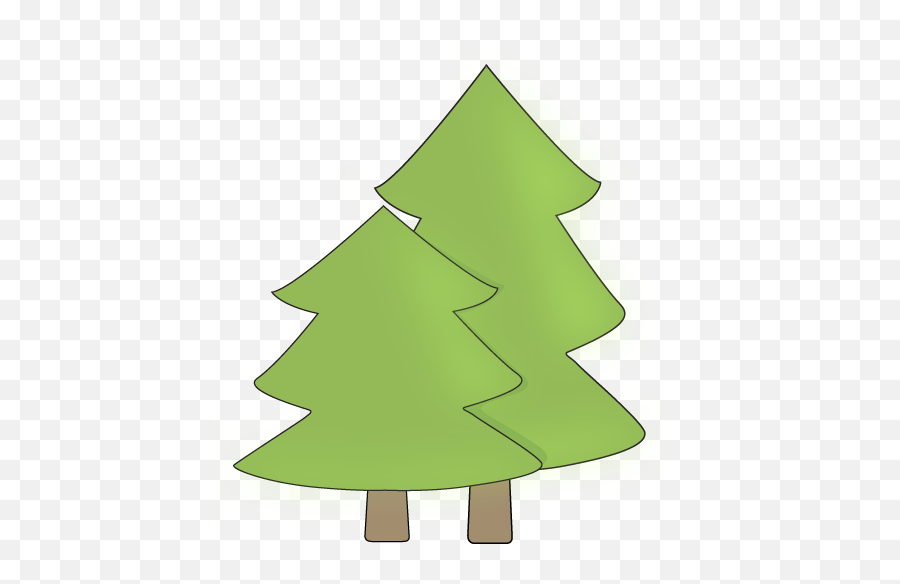 Two Trees Clip Art - Two Trees Image Clip Art Tree Images Clip Art Of Trees Emoji,Tree Clipart