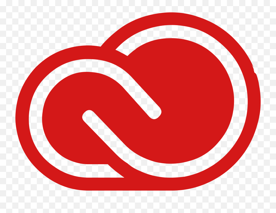 Pin Cloud Clipart - Adobe Creative Cloud Logo 5000x3642 Adobe Creative Cloud Logo Png Emoji,Cloud Clipart
