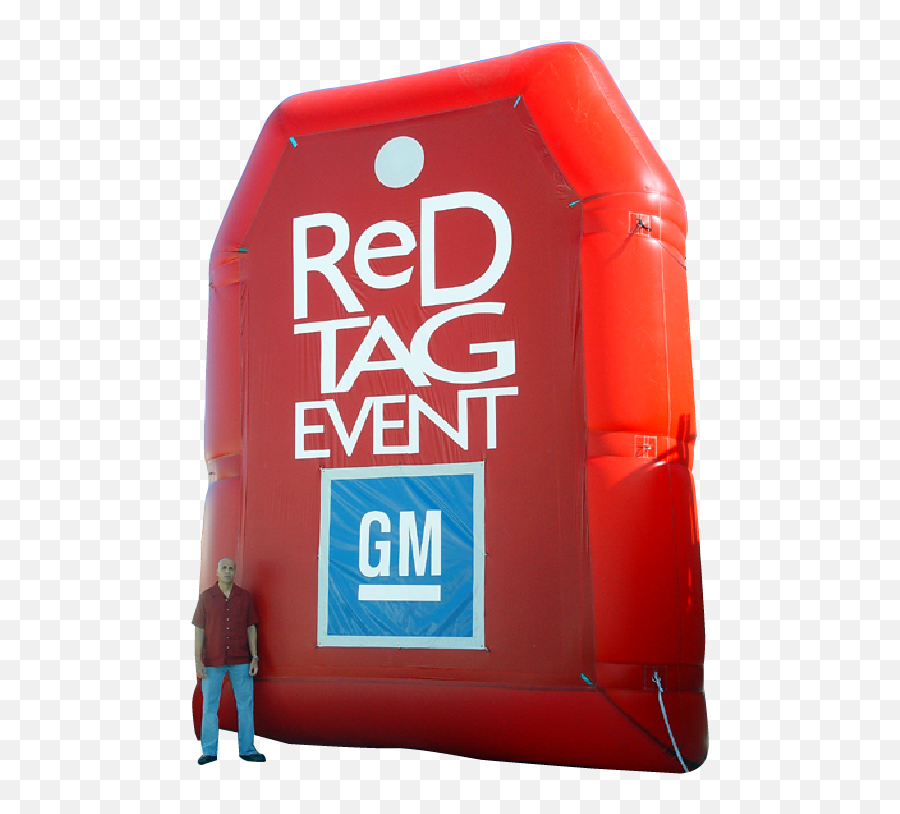 Red Tag Replica Inflatables Made In California Emoji,Red Tag Png
