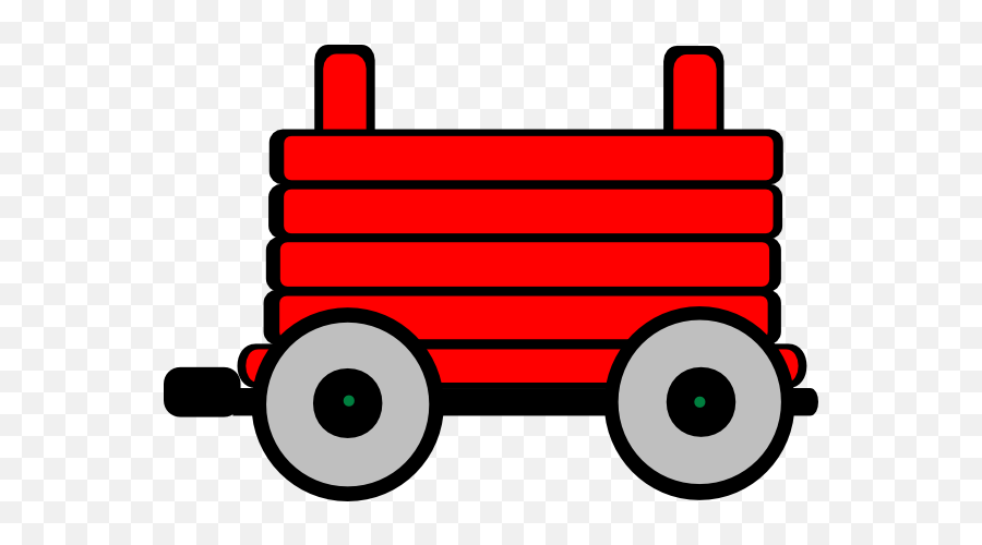 Loco Train Carriage Clip Art At Clkercom - Vector Clip Art Emoji,Caboose Clipart