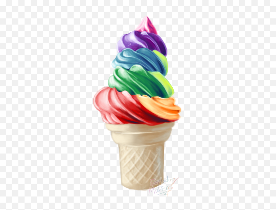 Best Clipart Ice Cream Png Transparent Background Free - Ice Cream Rainbow Cone Png Emoji,Ice Cream Clipart