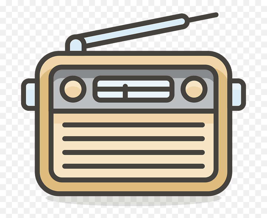 Radio Emoji Clipart - Radio Clipart,Radio Clipart