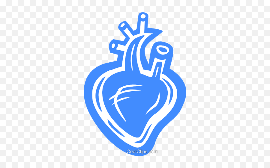 Human Heart Royalty Free Vector Clip - Vertical Emoji,Human Heart Clipart