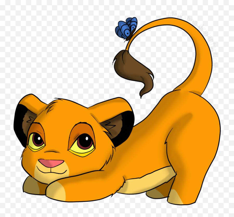 The Lion King Clipart - Simba Lion Cartoon Emoji,Lion King Clipart
