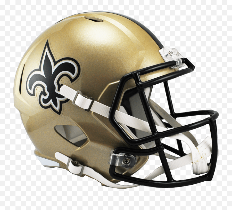 New Orleans Saints Helmet - New Orleans Saints Helmet Transparent Emoji,New Orleans Saints Logo Png