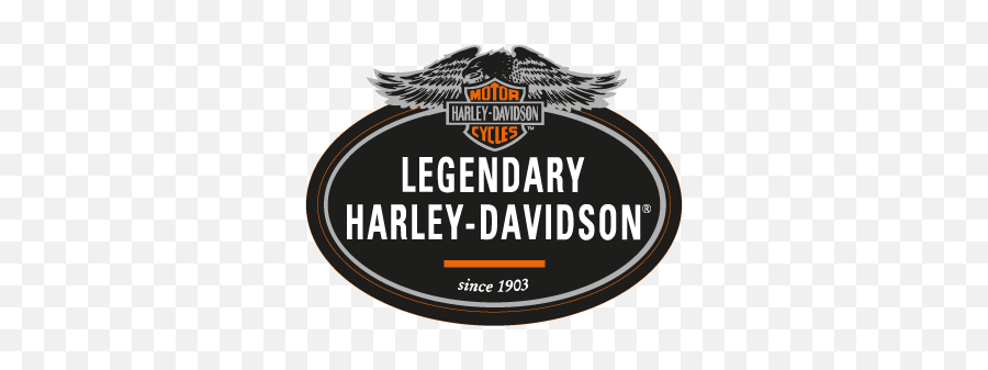 Harley Davidson Legendary Logo Vector - Harley Davidson Emoji,Harley Davidson Logo Vector