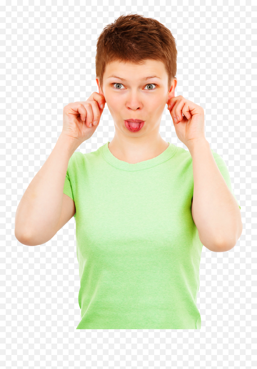 Funny Woman Showing Tongue Png Image - Funny Woman Png Emoji,Tongue Png