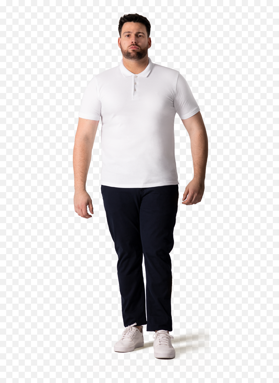 Big And Tall Polo Shirts - Standing Emoji,Polo Shirts With Big Logo