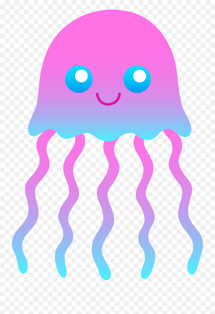 3 Clipart Jellyfish 3 Jellyfish - Jellyfish Clipart Emoji,Jellyfish Clipart