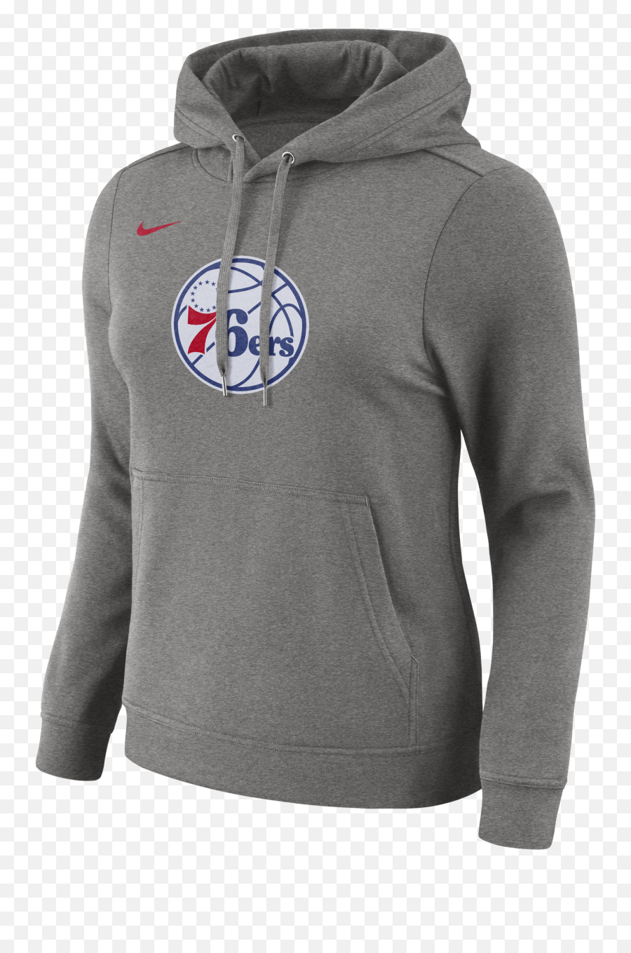 Philadelphia 76ers Womens Logo Hoodie - 76ers New Emoji,76ers Logo
