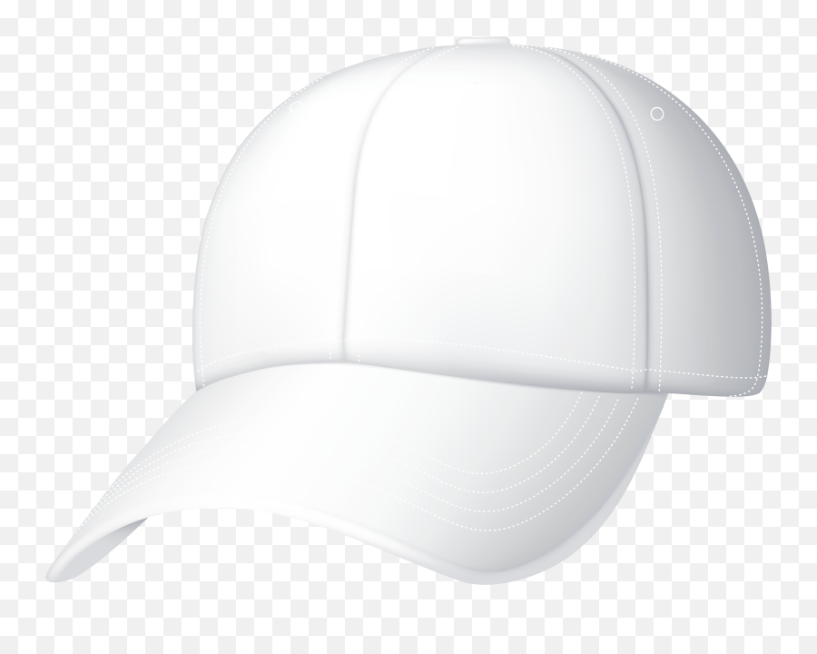 Download Cap Png Images Hd - White Baseball Hat Png Png Transparent White Baseball Hat Emoji,Hat Png