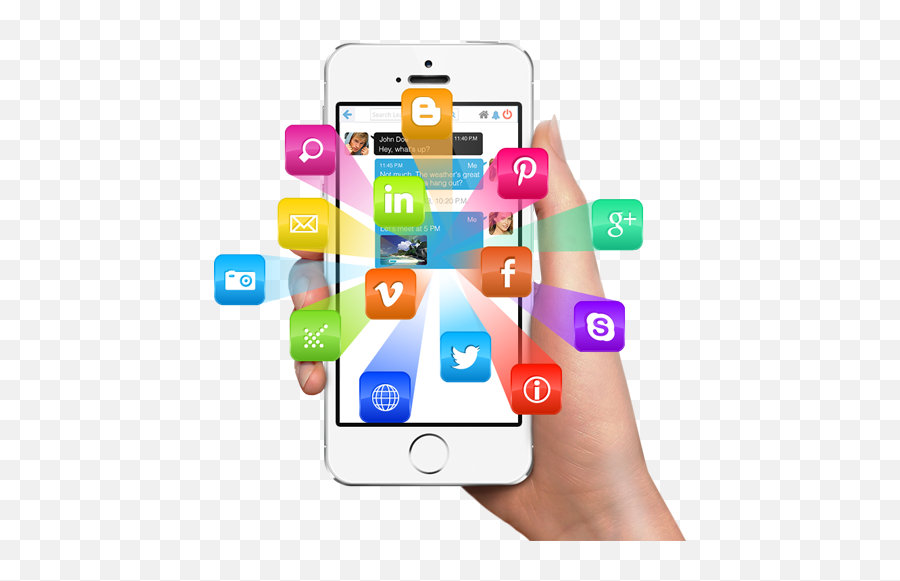 Social Media Marketing - Global Online Publishing Digital Mobile Social Media Png Emoji,Social Media Png