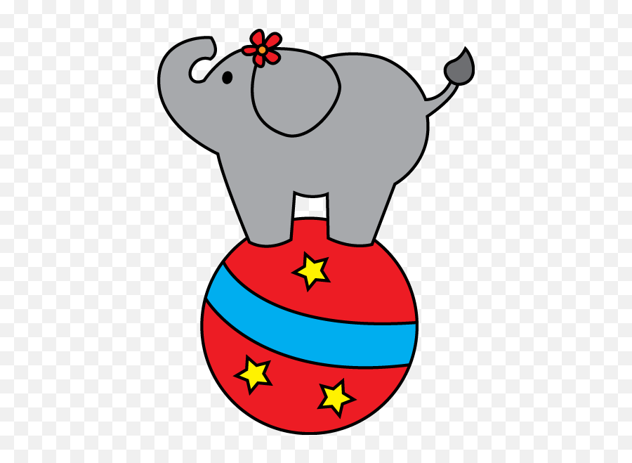 Download Circus Elephant Cliparts - Circus Elephant Clipart Big Emoji,Elephant Clipart