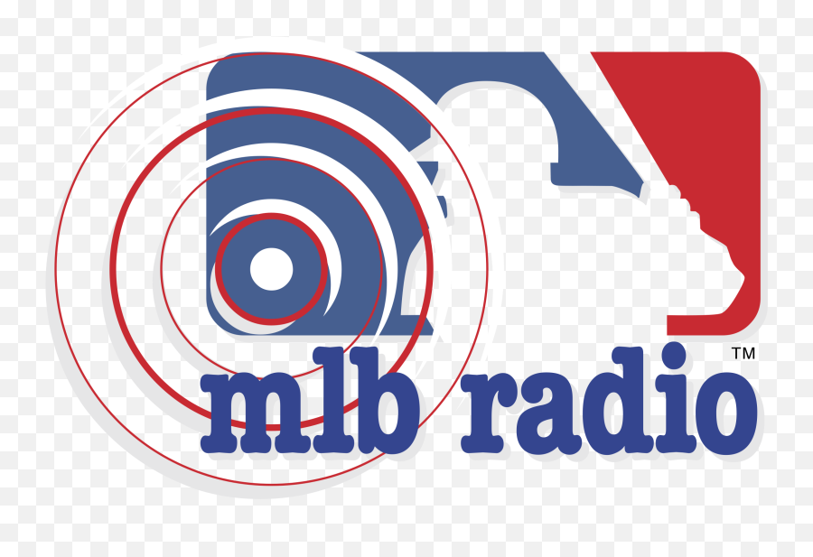 Mlb Radio Logo Png Transparent U0026 Svg Vector - Freebie Supply Language Emoji,Mlb Logo