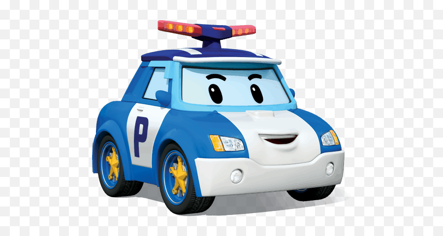 Check Out This Transparent Robocar Poli Flashing Light Png Image Emoji,Police Car Transparent Background