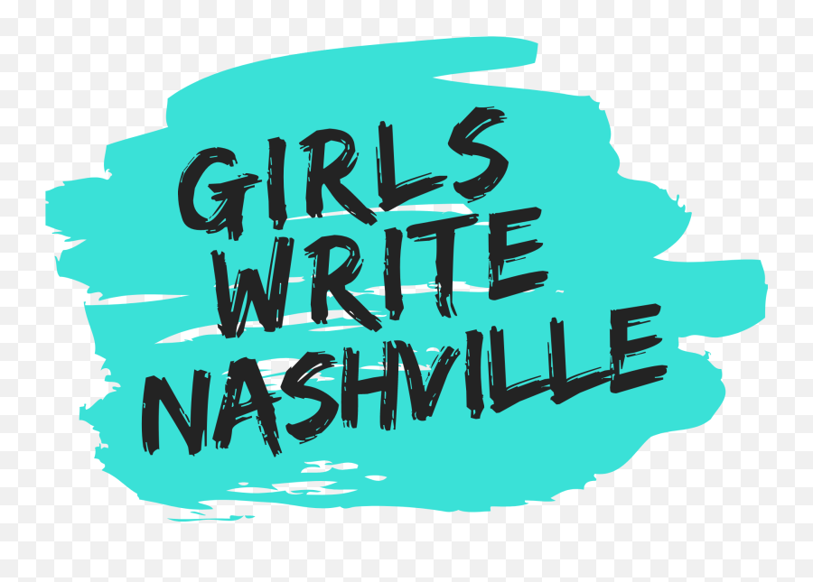 Girls Write Nashville Emoji,Brush Stroke Logo