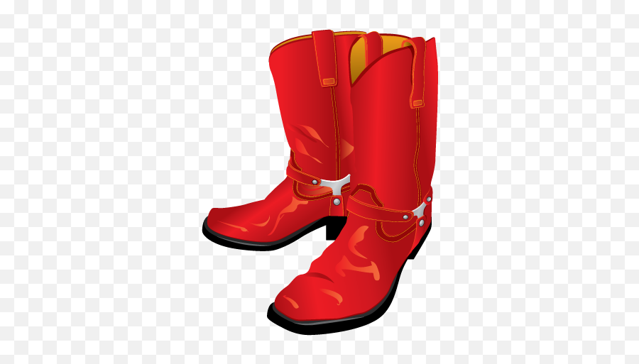 Red Boots Clipart - Free Red Cowboy Boots Clip Art Emoji,Boots Clipart