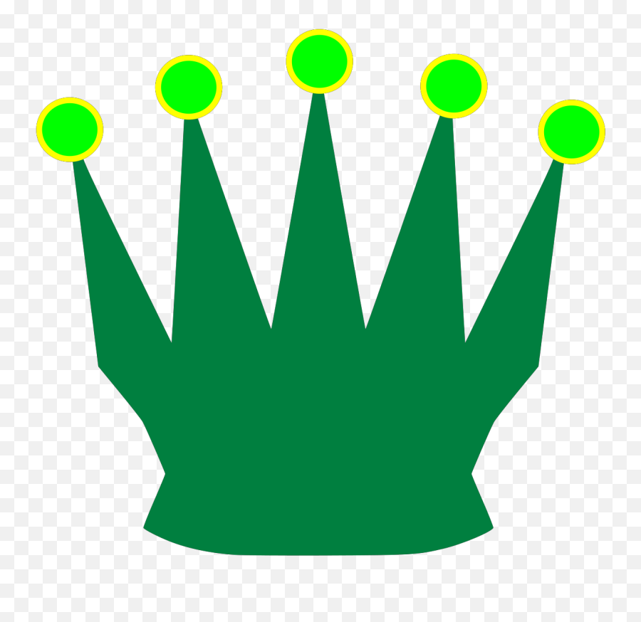 Green Queen Crown Svg Vector Green - Language Emoji,Queen Crown Clipart