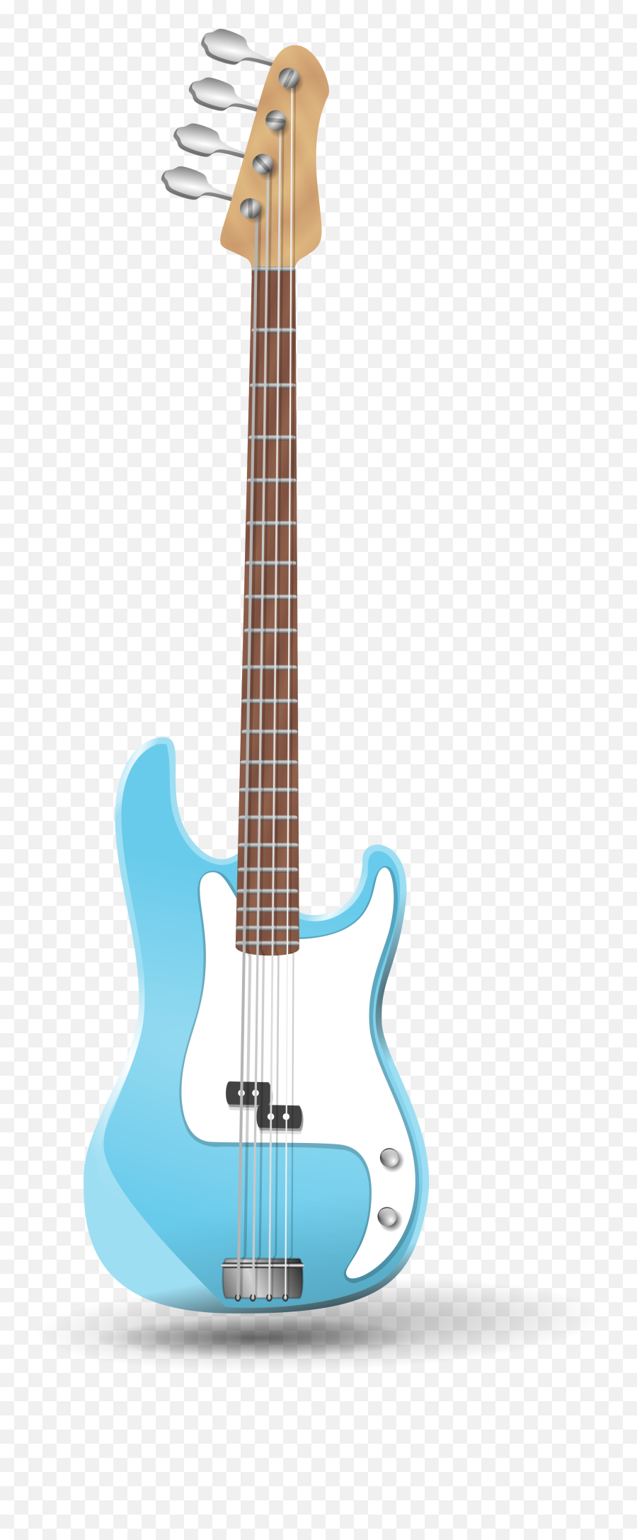 Transparent Background Bass Guitar Clip - Bass Guitar With Wings Emoji,Bass Clipart