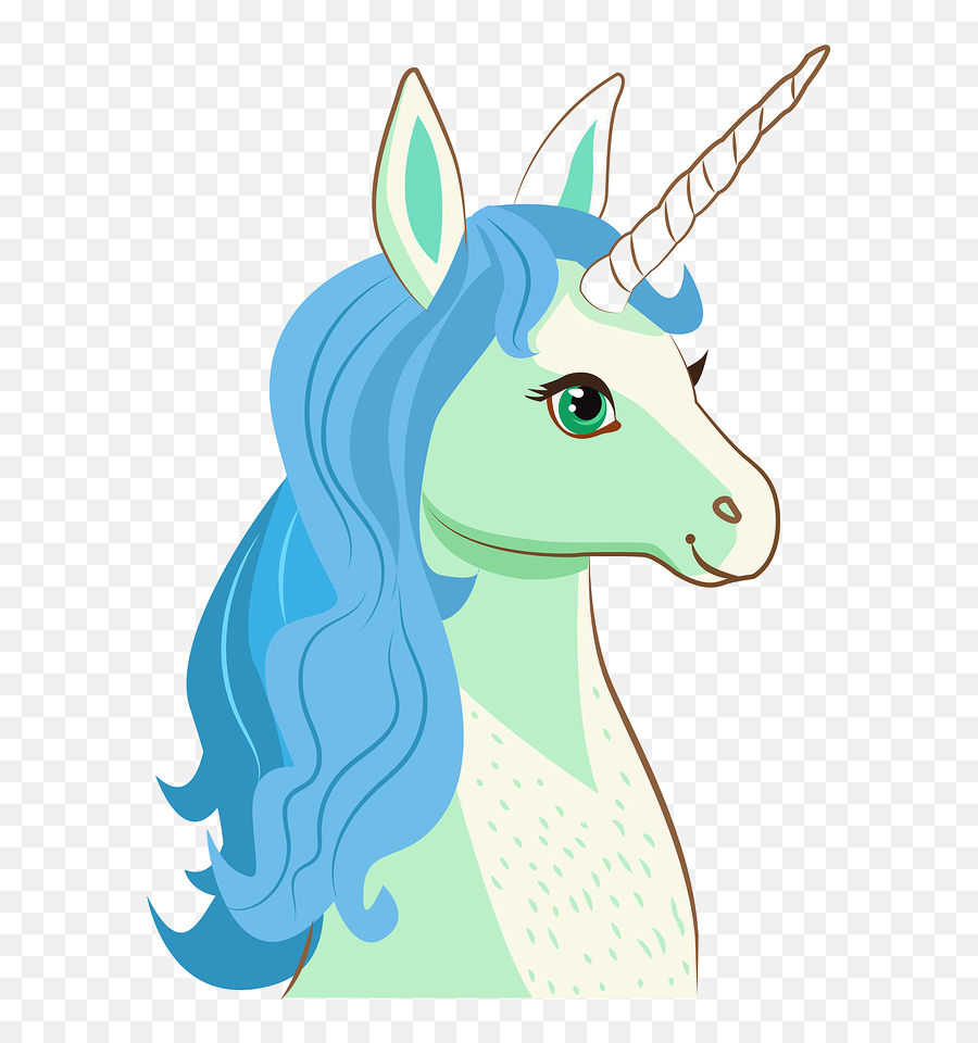 Download Hd Cartoon Face Transprent Png - Unicorn Face Cartoon Emoji,Unicorn Face Png