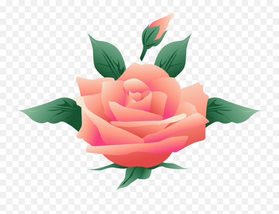 Free Floral Vector Art - Floral Emoji,Free Floral Clipart