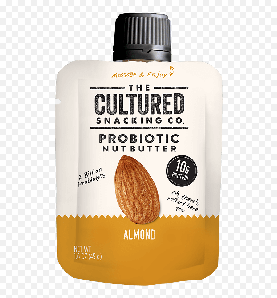 Almond Probiotic Nut Butter The Cultured Snacking Co - Household Supply Emoji,Nut Png