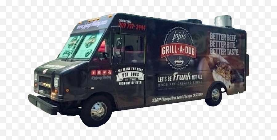 Food - Truck Jojou0027s Grilladog Hot Dog Food Trucks Png Emoji,Food Truck Png