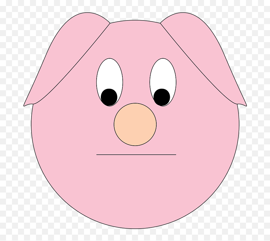 Free Photo Sad Face Pig Head Piggy Farm Circle Animal - Max Clip Art Emoji,Sad Face Transparent