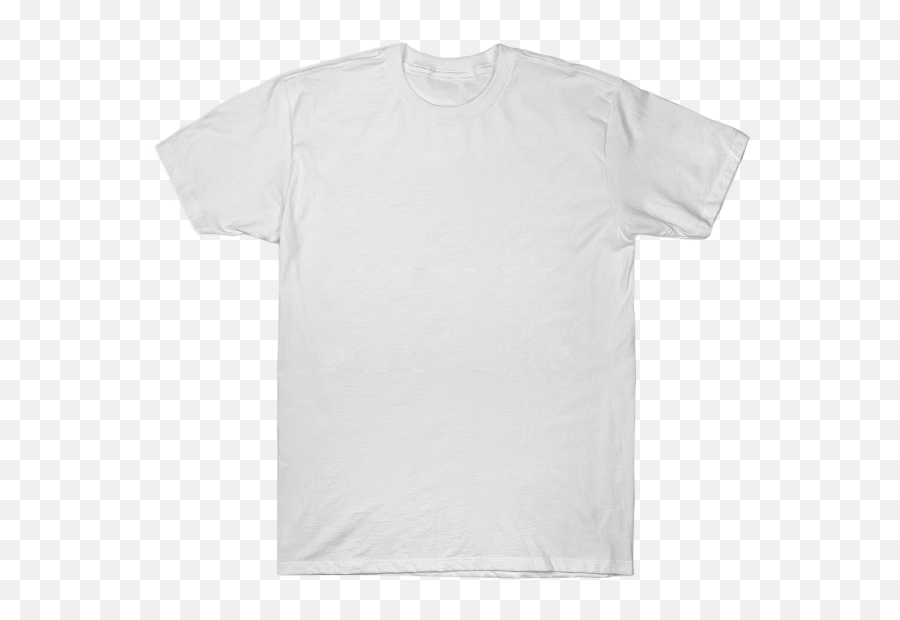 Download Hd Blank Shirt Png - Tshirt White Plain Png Transparent Background White T Shirt Plain Emoji,Blank Png