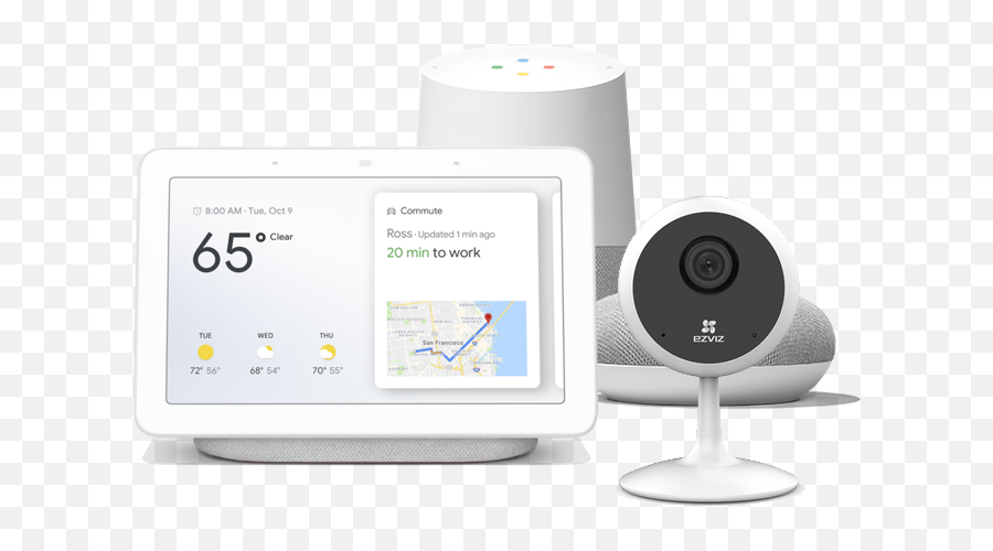 Ezviz Works With Alexa U0026 Google Home U2013 Ezviz - Google Home Hub Emoji,Google Home Png