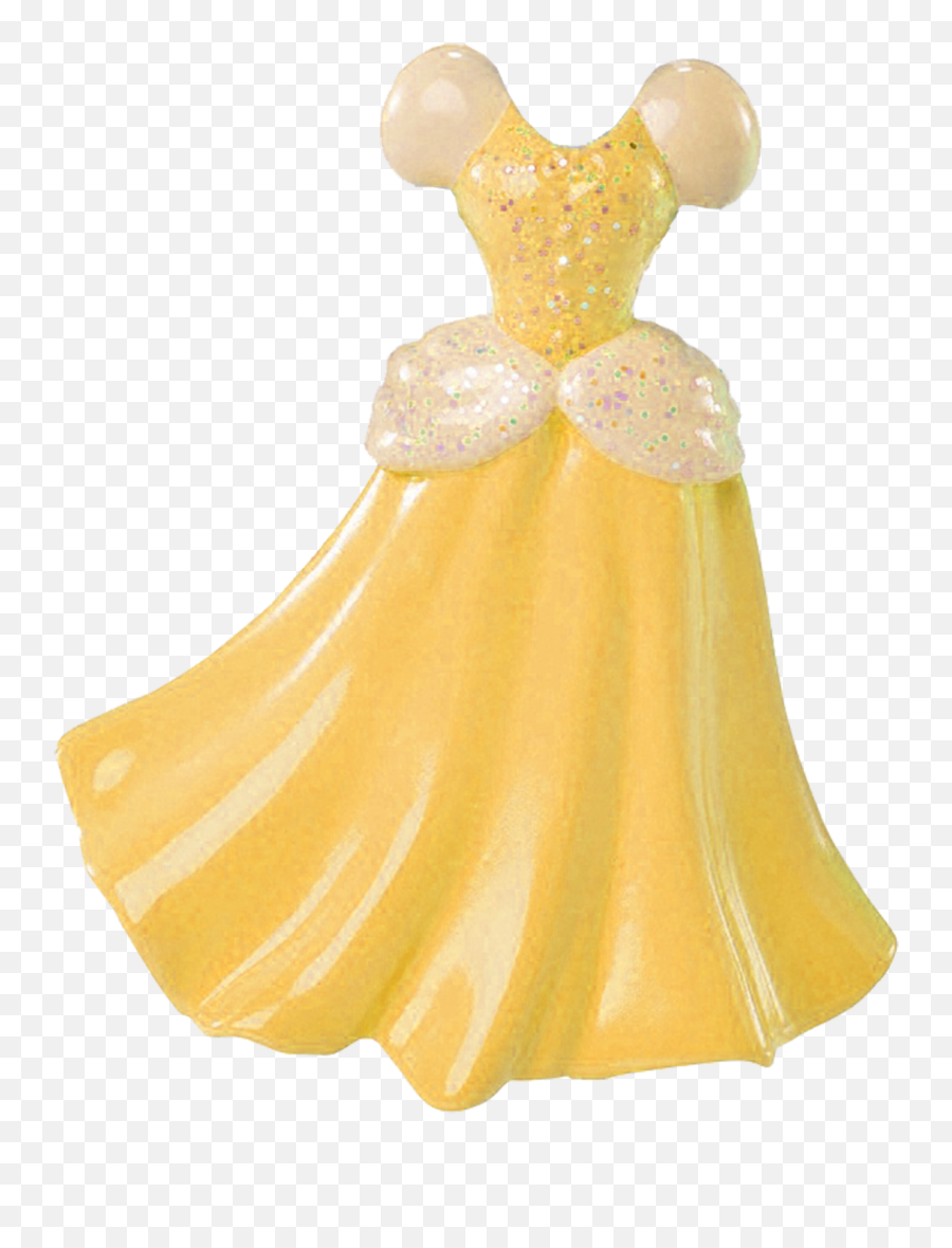 Download Hd Yellow Dress Clipart Party Dress - Disney Bow Emoji,Dress Clipart
