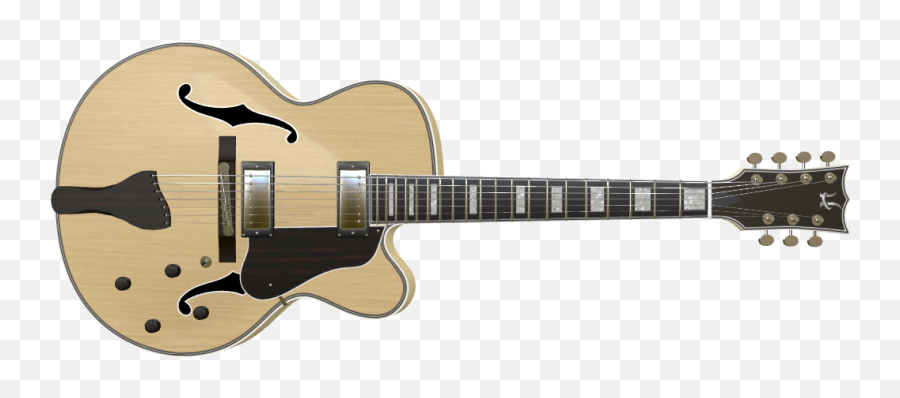 Custom 7 String Archtop Guitars 7 String Jazz Guitar - Now Emoji,Guitar Transparent Background