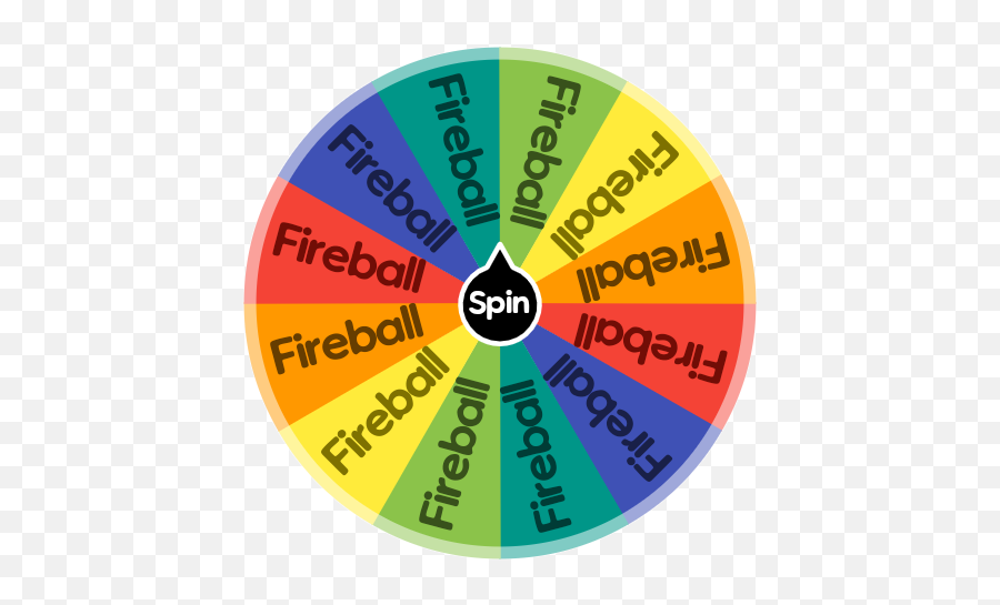 Wheel Of Fireball Spin The Wheel App Emoji,Fireball Png Transparent